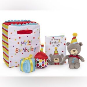 My First GUND Birthday-Themed 5-Piece
Plush Playset